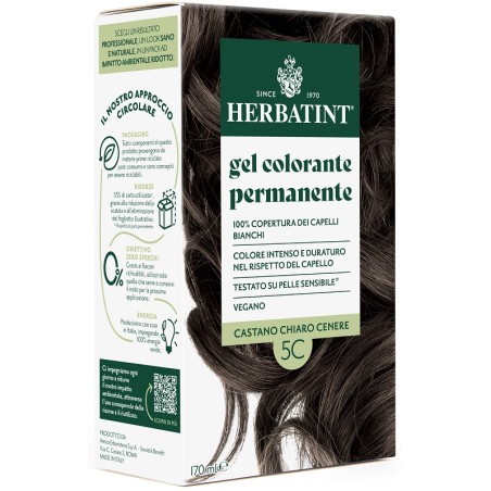 Antica Erboristeria Herbatint 5c Castano Chiaro Cenere 170 Ml