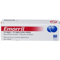 Crema rettale da 40 g Emorril 10 Mg/g + 15 Mg/g