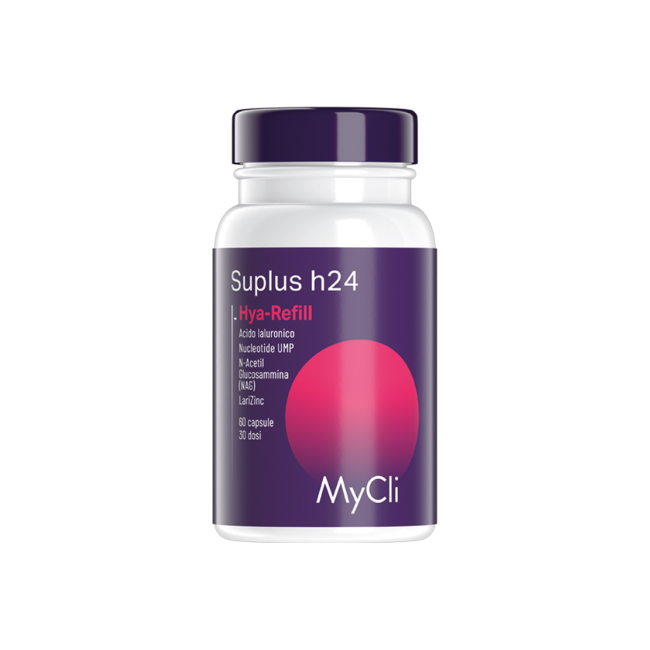 Perlapelle Mycli Suplus H24 Hya Refill 60 Capsule