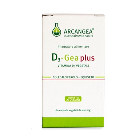 Flacone da 60 capsule di D3 Gea Plus di Arcangea