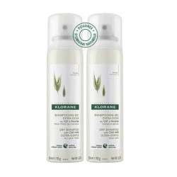 Due Flaconi di Shampoo Secco Avena & Ceramide di Klorane
