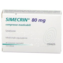 30 Compresse Masticabili Simecrin 80 Mg