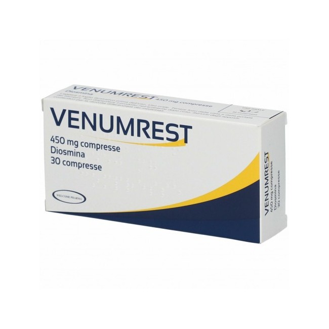 30 Compresse Diosmina Venumrest 450 Mg