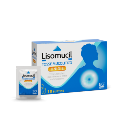 10 bustine Eg Lisomucil Tosse Mucolitico Unidie