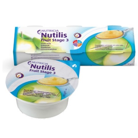 confezione da 3 vasetti da 150 g di Nutilis Fruit stage 3 di danone nutricia confezione da 3 vasetti da 150 g di Nutilis Fruit stage 3 di danone nutricia