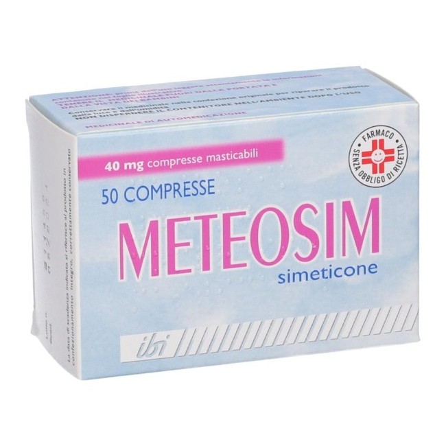 50 Compresse Masticabili Meteosim 40 Mg