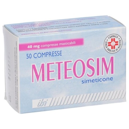 50 Compresse Masticabili Meteosim 40 Mg 50 Compresse Masticabili Meteosim 40 Mg