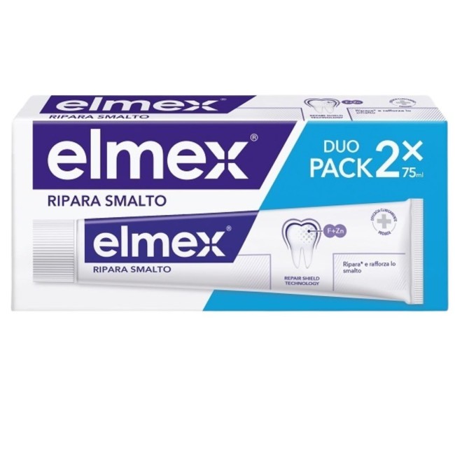 Colgate Elmex Ripara Smalto 2 Pezzi 75 Ml