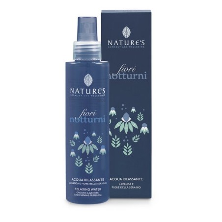 flacone da 150 ml di acqua rilassante fiori notturni di bios line