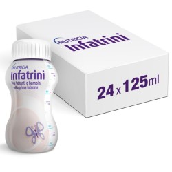 confezione da 24 bottiglie di Infratini gusto neutro di danone nutricia