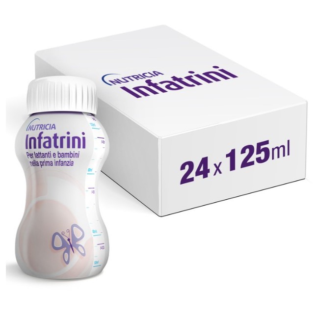 confezione da 24 bottiglie di Infratini gusto neutro di danone nutricia