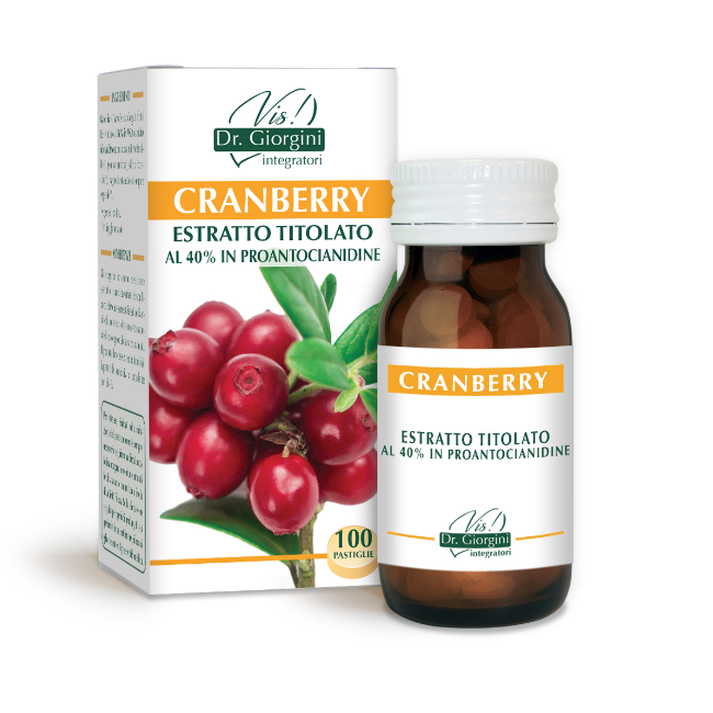 Dr. Giorgini Cranberry Estratto Titolato 100 Pastiglie
