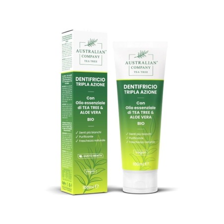 Optima Naturals Australian Company Tea Tree Dentifricio 100 Ml
