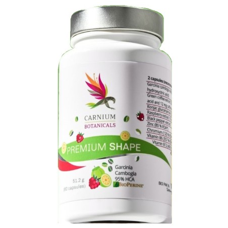 Carnium botanicals integratore alimentare Garcinia e Cambogia 60 capsule Carnium botanicals integratore alimentare Garcinia e Cambogia 60 capsule
