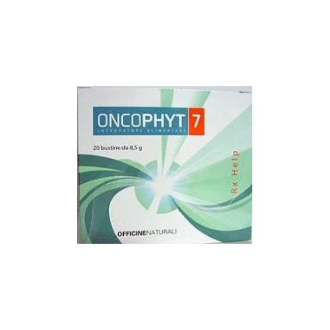 confezione da 20 bustine di Oncophyt 7 di officine naturali