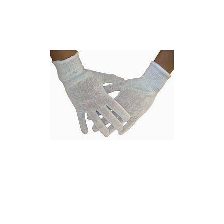 Farmacare Guanti Filo Cotone Polsino Elastico 7