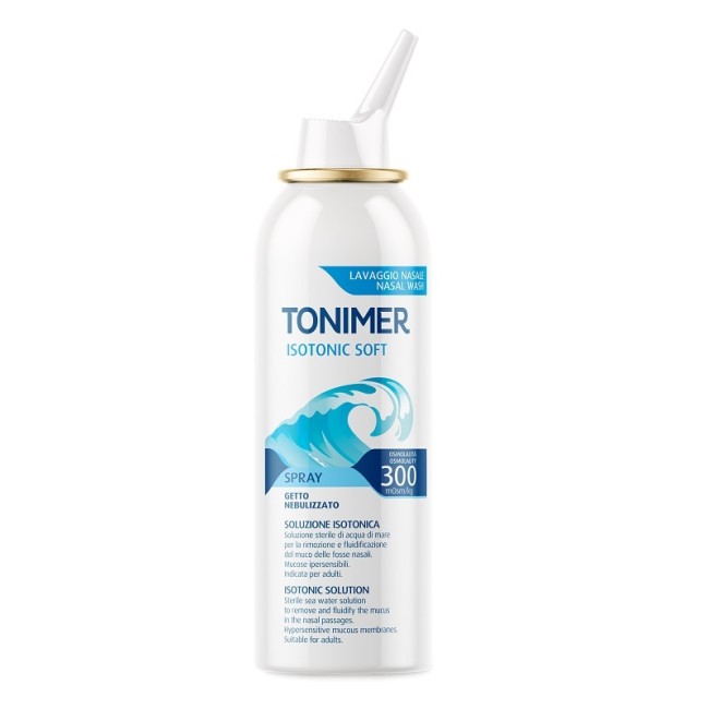 Istituto Ganassini Soluzione Isotonica Acqua Di Mare Tonimer Isotonic Soft Osmolalita' 300 Mosm/kg Spray 100 Ml