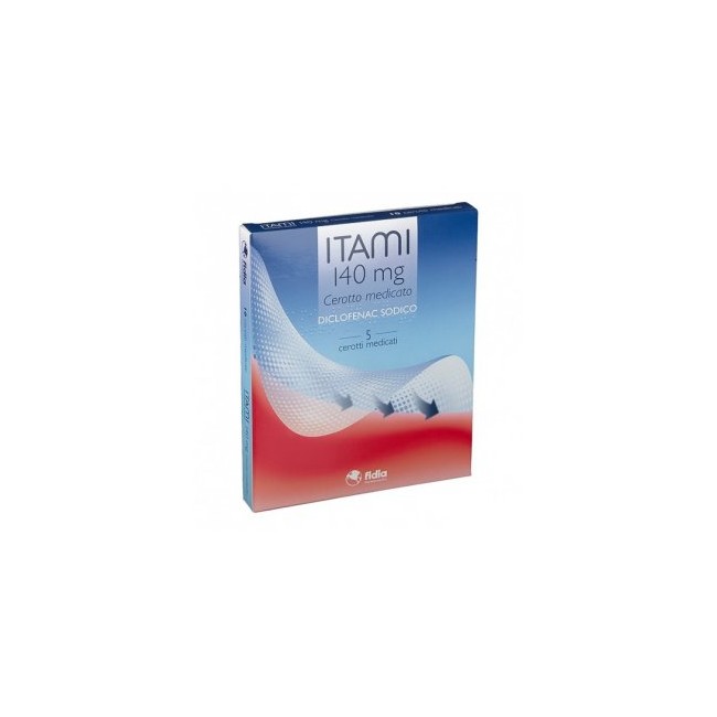 5 Cerotti Medicati Itami 140 Mg