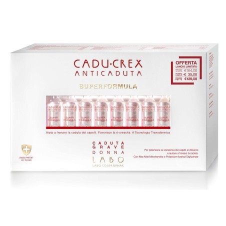 Cadu-crex superformula caduta grave 40 fiale donna