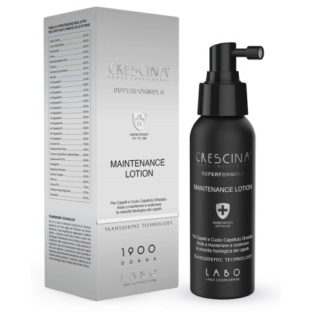 flacone 100ml Crescina Superformula maintenance lotion 1900 DONNA
