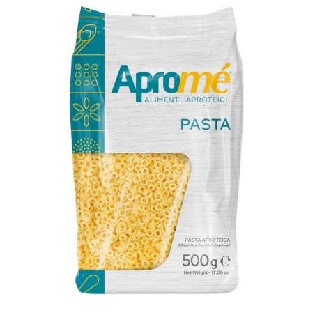 Apromè alimento a fini medici speciali pasta anellini 500g Apromè alimento a fini medici speciali pasta anellini 500g