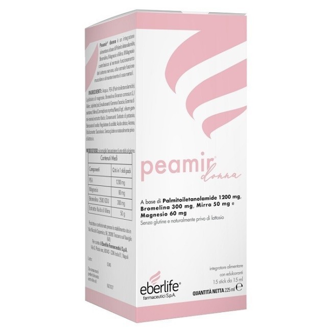 Eberlife Farmaceutici Peamir Donna 15 Stickpack