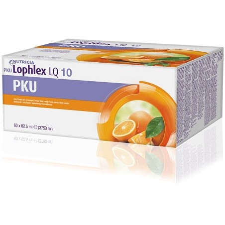 Danone Pku Lophlex Lq10 gusto Arancia 60 bustine Danone Pku Lophlex Lq10 gusto Arancia 60 bustine