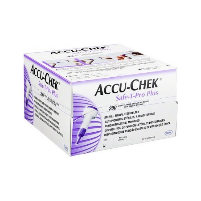 Roche Lancette Pungidito Accu-chek Safe T Pro Plus Pd 200 Pezzi