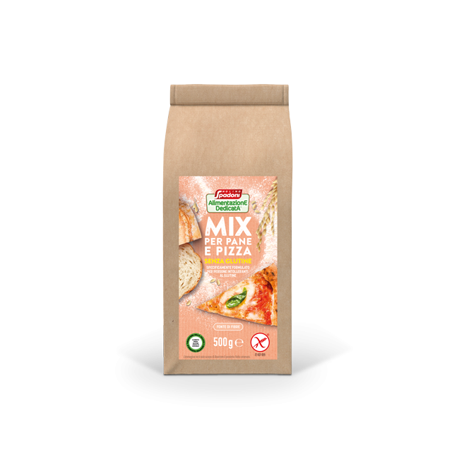 Molinodoni Alimentazione Dedicata Mix Pane E Pizza Senza Glutine 500 G
