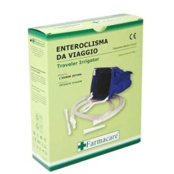 confezione da un enteroclisma da viaggio di farmacare