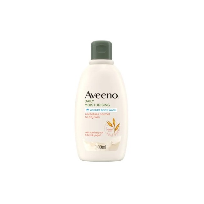 300ml bagnodoccia Corpo pelle sensibile  Johnson & Johnson Aveeno albicocca e miele