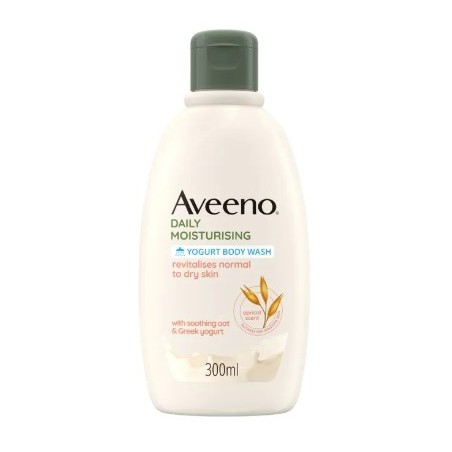 300ml bagnodoccia Corpo pelle sensibile  Johnson & Johnson Aveeno albicocca e miele