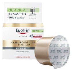 vasetto 50 ml eucerin hayluron filler crema notte RICARICA