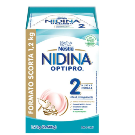 confezione da 2x +600 g di Nidina 2 optipro confezione da 2x +600 g di Nidina 2 optipro