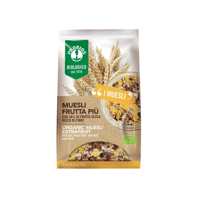 sacchetto di Muesli Frutta più da 750 g di Probios