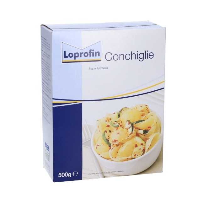 confezione da 500 g di loprofin Cochiglie pasta senza glutine di Danone