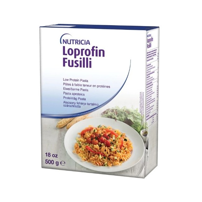 confezione da 500 g di Loprofin Fusilli senza glutine di Danone