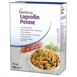 confezione da 500 g di loprofin Penne senza glutine di danone