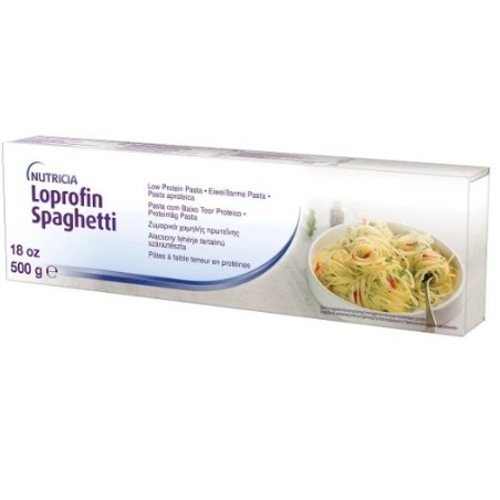 confezione da 500 g di loprofin spaghetti senza glutine di danone