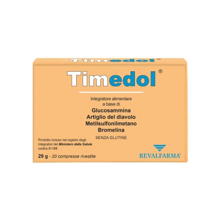 20 Compresse Rivestite Timedol 20 Compresse Rivestite Timedol