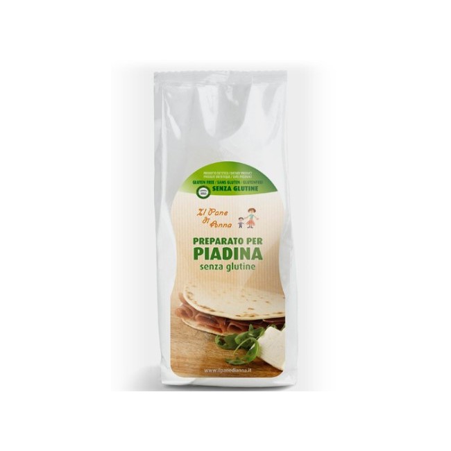 confezione da 500g di Preparato Piadina senza glutine di Molino Rivetti