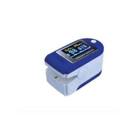 Intermed Saturimetro Portatile Blu Con Indice Perfusionale