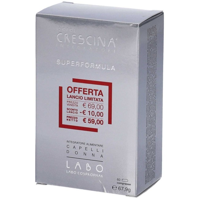 60 compresse Labo isofol integratore anti-caduta donna
