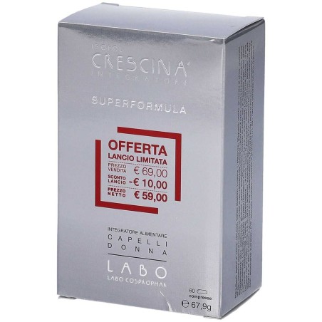 60 compresse Labo isofol integratore anti-caduta donna
