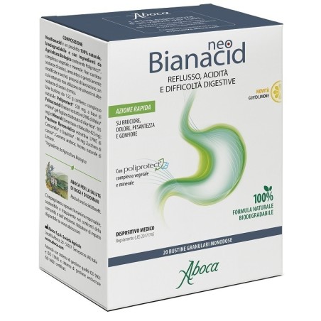 Aboca Neobianacid 20 Bustine Limone