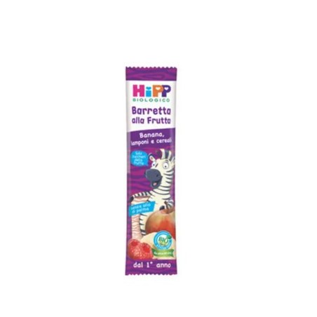 Hipp Italia Hipp Bio Barretta Alla Frutta Banana/lamponi/cereali 23 G