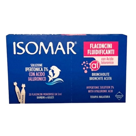 20 flaconcini da 5 ml isomar soluzione ipertonica 5% 20 flaconcini da 5 ml isomar soluzione ipertonica 5%