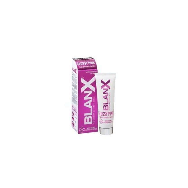 Coswell Blanx Glossy Pink Dentifricio Sbiancante Non Abrasivo 75 Ml