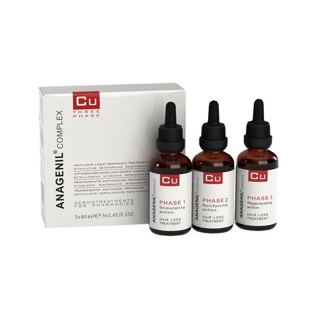 Dermo-lab Italia Vpa Cu123 Anagenil Complex Trifasico 3x40 Ml
