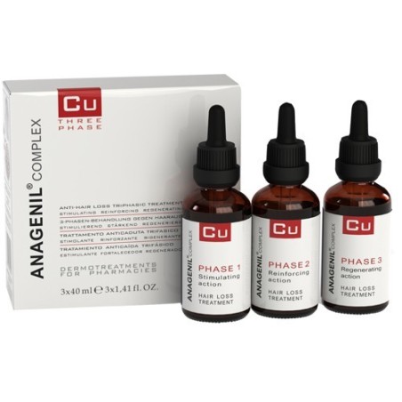 Dermo-lab Italia Vpa Cu123 Anagenil Complex Trifasico 3x40 Ml